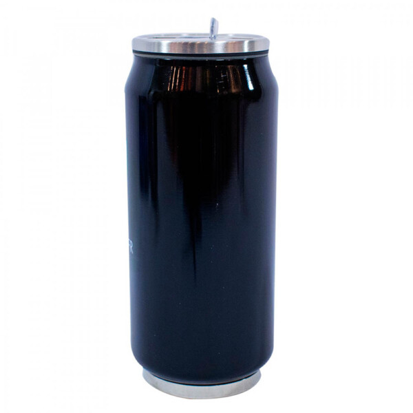 Copo De Inox Botafogo Com Canudo 350ml
