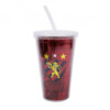 Copo De Plástico Sport Canudo 500ml
