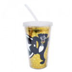 Copo De Plástico Botafogo Canudo 500ml