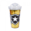 Copo De Plástico Botafogo Com Canudo 450ml
