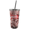 Copo Deadpool Hq Com Canudo 450ml