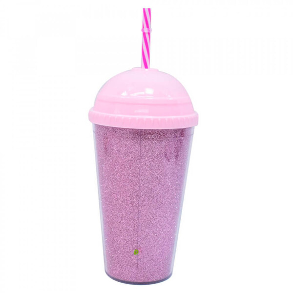 Copo Milkshake Rosa 450ml