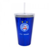 Copo Bahia De Plástico Canudo 500ml