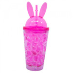 Copo Rosa Coelho Congelante 450ml