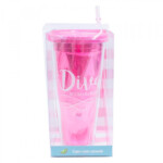 Copo Rosa Diva Nascida Para Brilhar 650ml