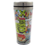 Copo Termico Marvel Hq Comics 450ml