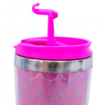 Copo Térmico Rosa Sereia 450ml