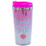 Copo Térmico Rosa Sereia 450ml