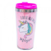 Copo Térmico Rosa Unicórnio 450ml