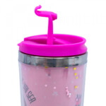 Copo Térmico Rosa Unicórnio 450ml