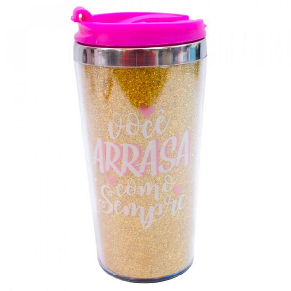 Copo Térmico Você Arrasa Como Sempre 450ml