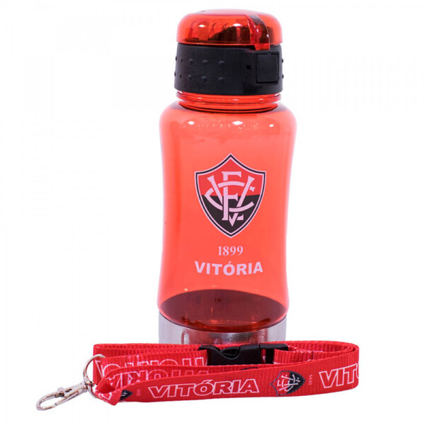 Garrafa 500ml Vitória Com Mochila Tipo Saco