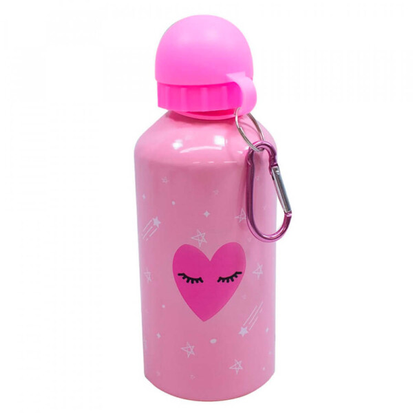 Garrafa Alumínio Rosa Unicórnio 500ml