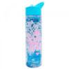 Garrafa Azul Glíter Sereias 600ml