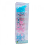 Garrafa Azul Glíter Sereias 600ml