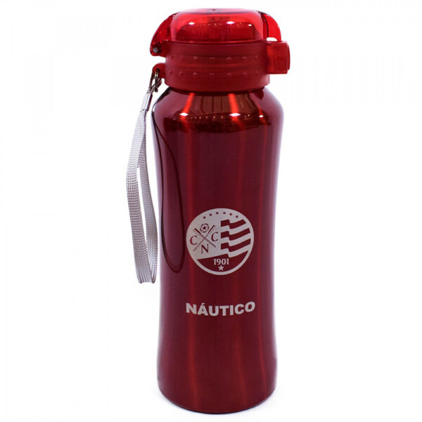 Garrafa De Inox Náutico Com Tampa De Plástico 650ml