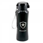 Garrafa Botafogo Inox Com Tampa De Plástico 650ml