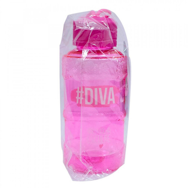 Garrafa Galão Pink #diva 450ml