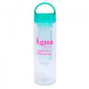 Garrafa Infusor Verde Água Detox 650ml