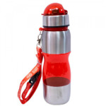 Garrafa Internacional De Plástico E Inox 600ml