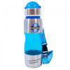 Garrafa Grêmio Plástico E Inox Azul Claro 600ml