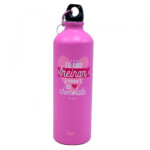 Garrafa Rosa Alumínio Treinar 750ml