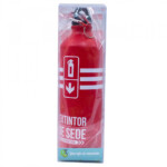 Garrafa Vermelha Alumínio Extintor 750ml