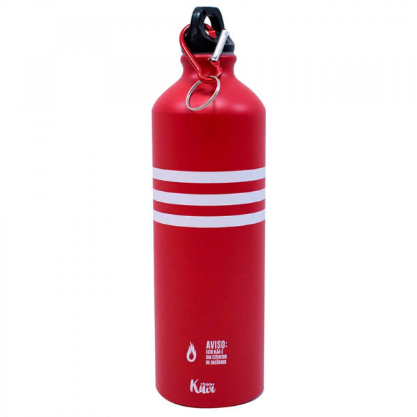 Garrafa Vermelha Alumínio Extintor 750ml