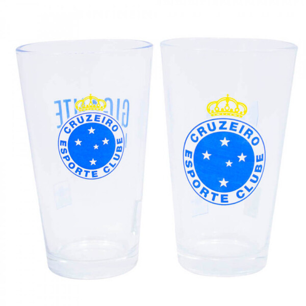 Conjunto Cruzeiro 2 Copos De Vidro 475ml