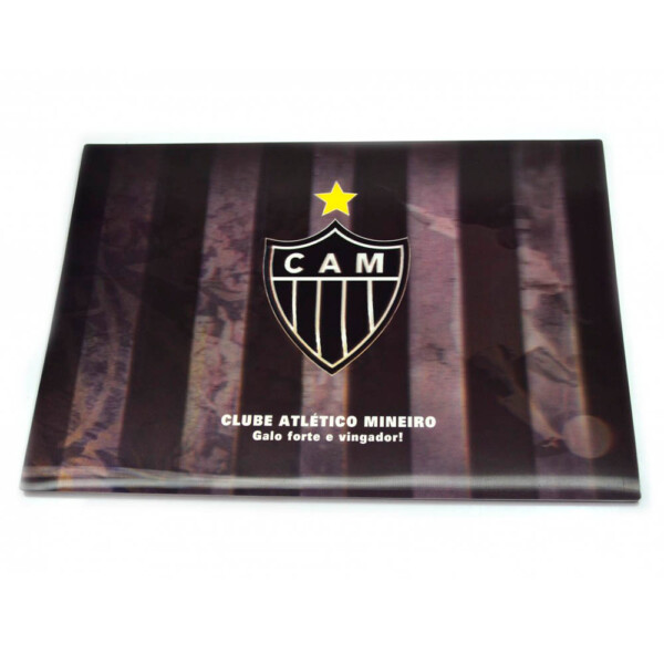Jogo Americano Atlético Mineiro 3d 4 Peças