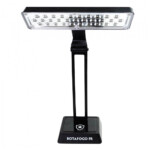 Luminária Botafogo Led De Mesa A Toque Preta