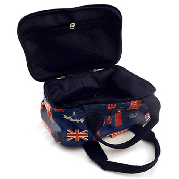 Necessaire Bolsinha London Forever Azul