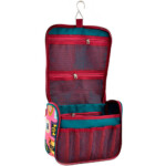 Necessaire Gatos De Família Rosa Com Gancho