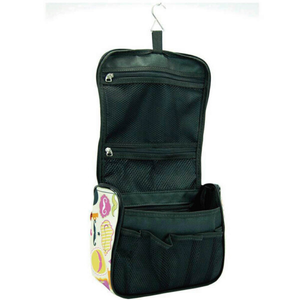 Necessaire Mustache Com Ganchinho