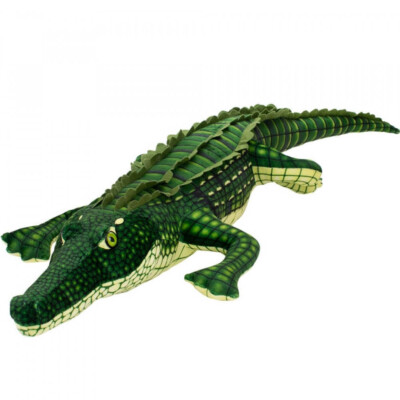 Pelúcia Crocodilo Verde Realista 94cm