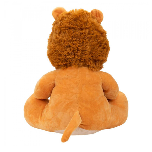 Pelúcia Leão Coração Amo Mais Que Chocolate 36cm