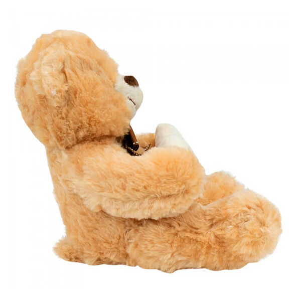 Pelúcia Urso Coração Amo Mais Que Chocolate 21cm