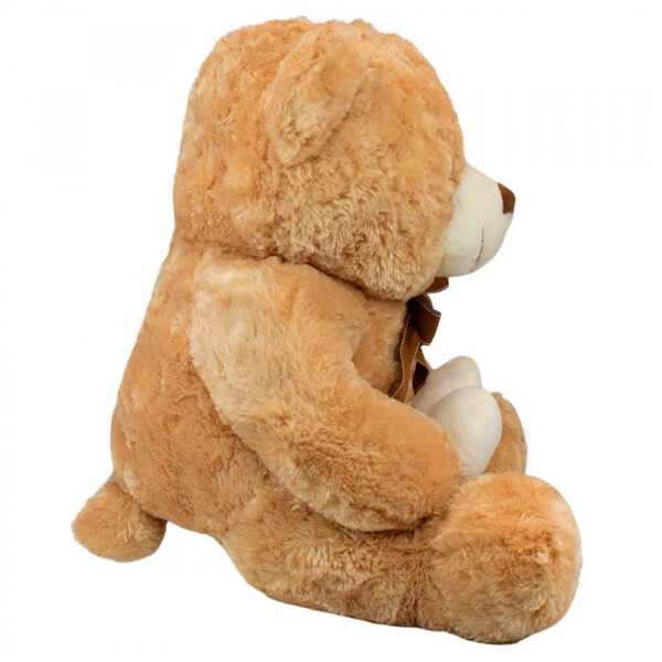 Pelúcia Urso Coração Amo Mais Que Chocolate 56cm