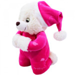 Pelúcia Urso Que Reza Pijama Pink