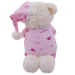 Pelúcia Urso Que Reza Pijama Rosa Claro