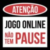 Placa Decorativa Atenção Não Tem Pause 198