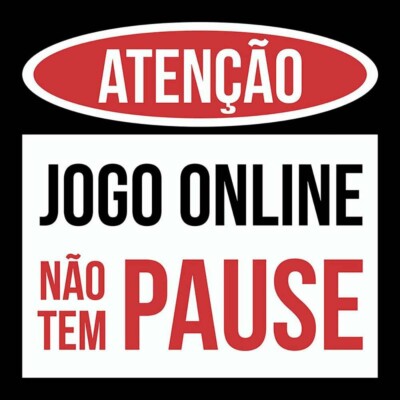 Placa Decorativa Atenção Não Tem Pause 198