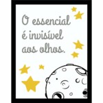 Placa Decorativa Invisível Aos Olhos 233
