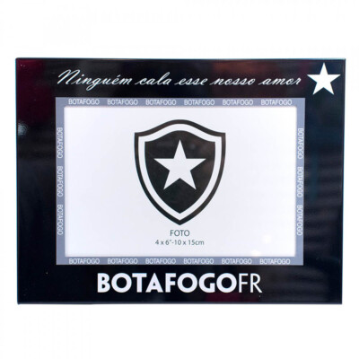 Porta Retrato Botafogo 1 Foto Metal 10x15 Cm