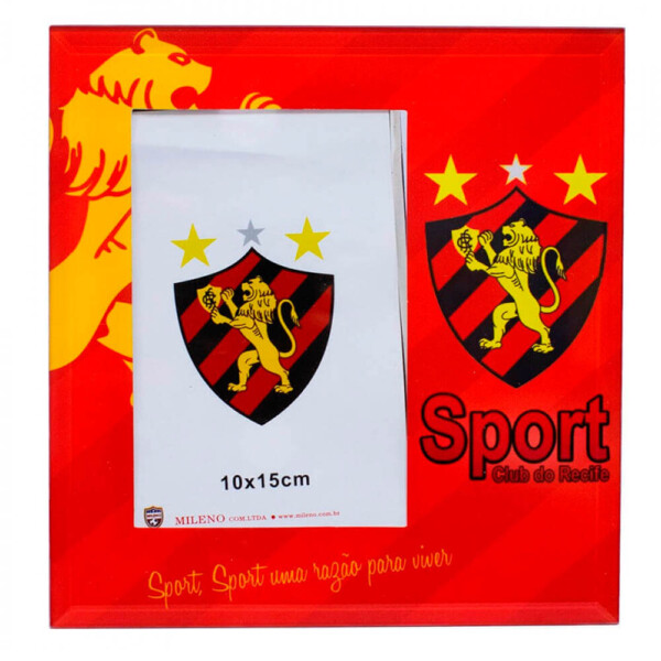 Porta Retrato Sport Vidro 1 Foto 15x10cm