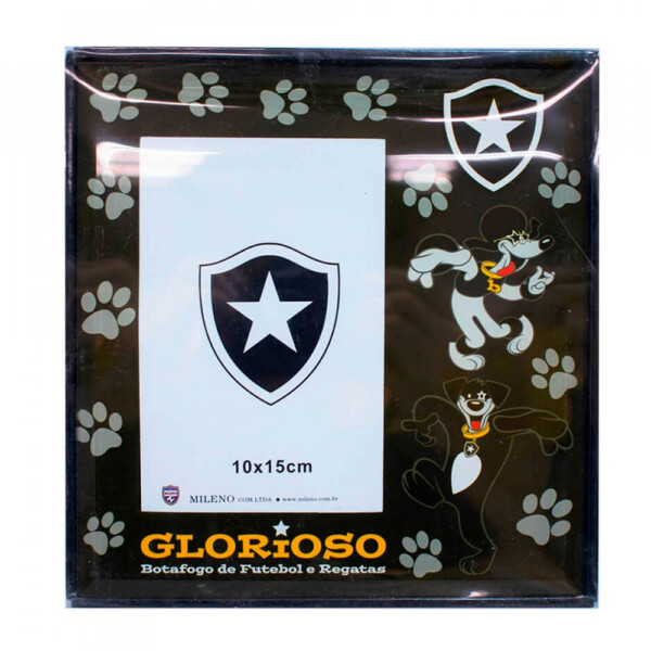 Porta Retrato Botafogo Vidro 1 Foto 15x10cm