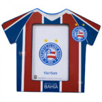 Porta Retrato Bahia Camisa Futebol Foto 10x15cm