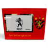 Porta Retrato Sport De Vidro 1 Foto 10x15cm