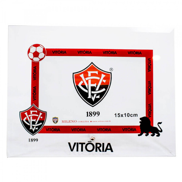 Porta Retrato Vitória Vidro 1 Foto 10x15cm