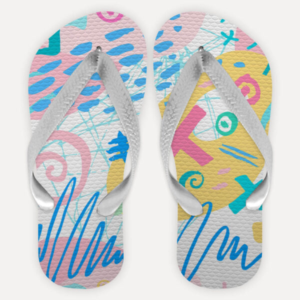 Chinelo Moda Moderna Pastel V01